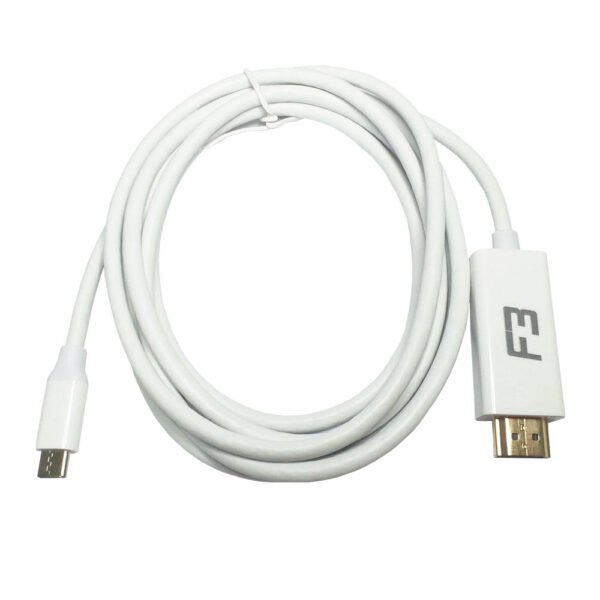 Cabo Usb Tipo C Para HDMI 4K 1.8M - F3 JC-TYC-HM1.8