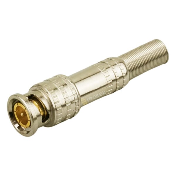 Conector Bnc HD Macho Gold - 1 Unidade