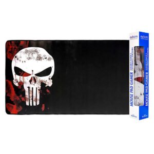 Mouse Pad Gamer Grande, O Justiceiro 70x35x3mm - Exbom MP-7035C21