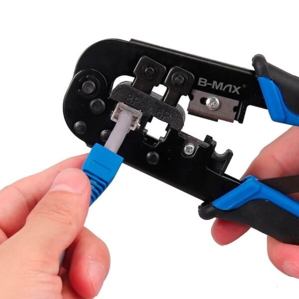 Alicate de Crimpar Rj45 e Rj11 Com Catraca - B-Max BM310 - Imagem 3